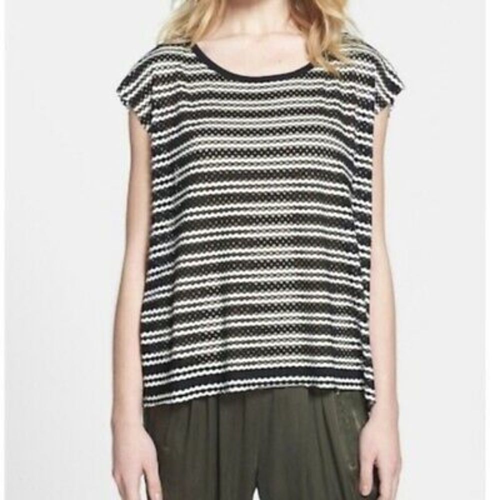 Bailey 44 Duom Duom Eyelet Top Sz XS‎